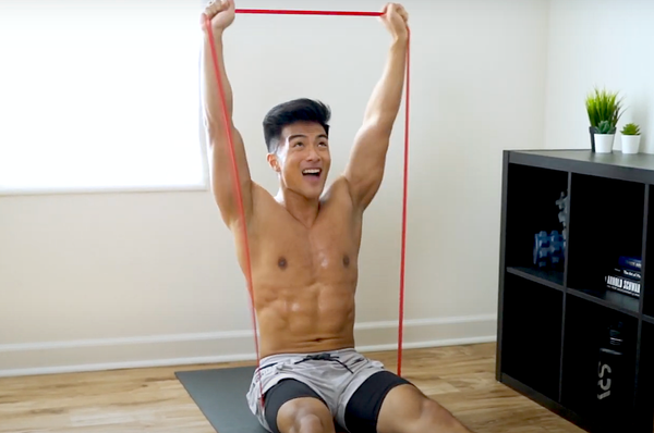 Watch: Jeremy Sry's Full-Body Resistance Band Workout