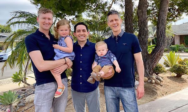 3-Men & Their Babies – California 'Throuple' Open Up Ahead of Book