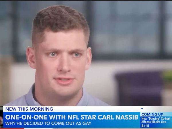 Watch: NFL's Carl Nassib Says He Came Out 'For the Kids'