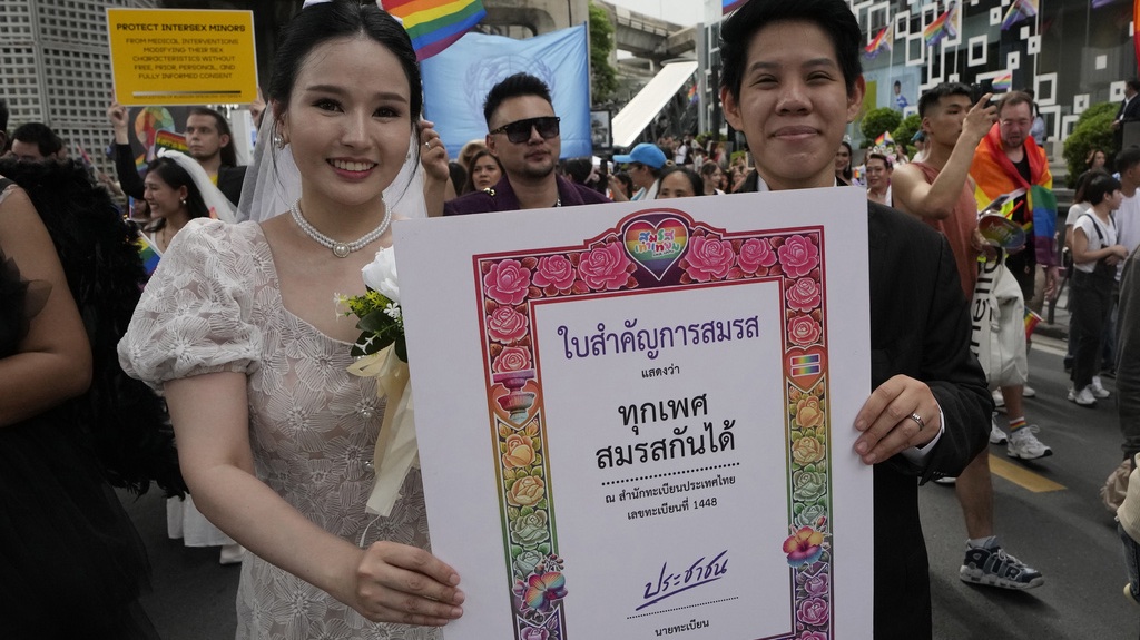 Same-Sex Couples in Thailand to Tie the Knot Starting January as Marriage Equality Bill Becomes Law