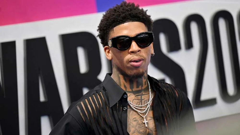 Rapper NLE Choppa Pushes Back on 'Gaybaiting' Accusations after Playgirl Shoot