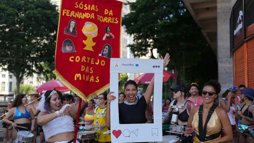 Oscar Fever for Brazil's Fernanda Torres Has Made Her This Year's Carnival Muse