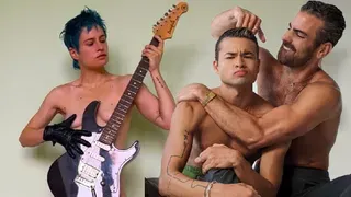 InstaQueer Roundup: Nonbinary Bond & a Hot, Gay Music Video Make Out