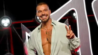 Ricky Martin Shares Sizzling V-Line Selfie