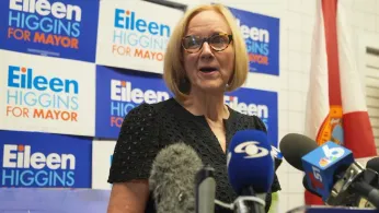 Democrat Eileen Higgins Sworn in As Miami's First Female Mayor After 30 Years of GOP Control
